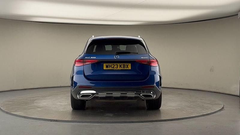 Used Mercedes GLC300e AMG line 2023 Spectral blue SUV