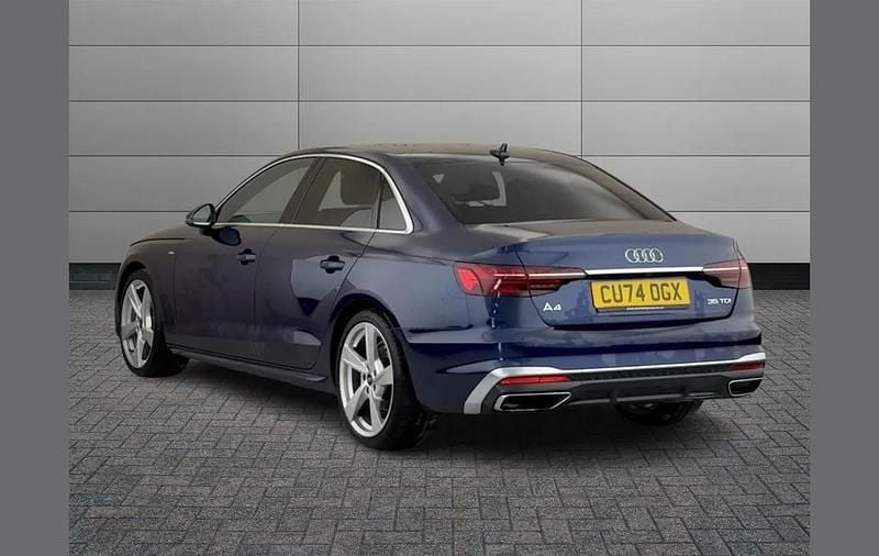 Used Audi A4 S-Line 163 HP (119 kW) 2024 Blue Sedan