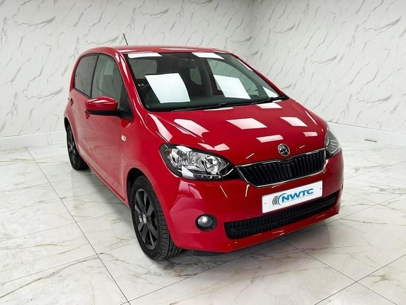 Used Skoda Citigo Colour Edition 60 HP (44 kW) 2017 Red Hatchback