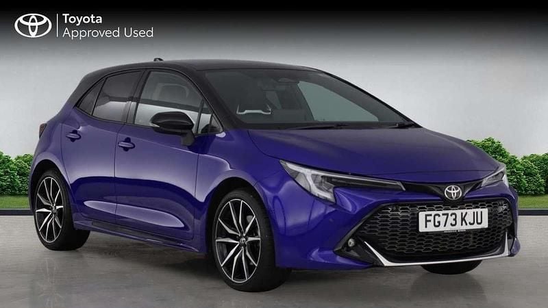 Blue Used 2023 Toyota Corolla Sport Hatchback | £23,500 (Fair price) - Image 1/2