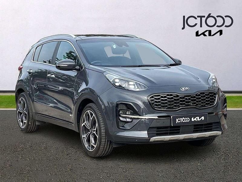 Grey Used 2021 Kia Sportage GT-Line S SUV | £20,359 (Good price) - Image 1/4