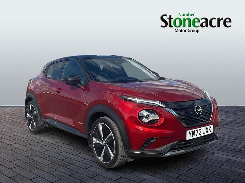 Red Used 2022 Nissan Juke Tekna+ SUV | £19,695 (Fair price) - Image 1/4