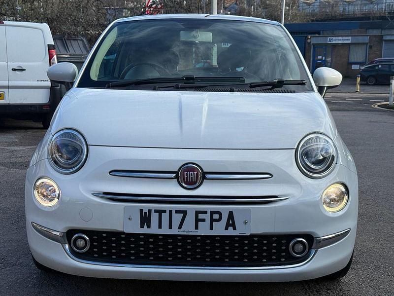 Used Fiat 500 Lounge 69 HP (50 kW) 2017 White Hatchback