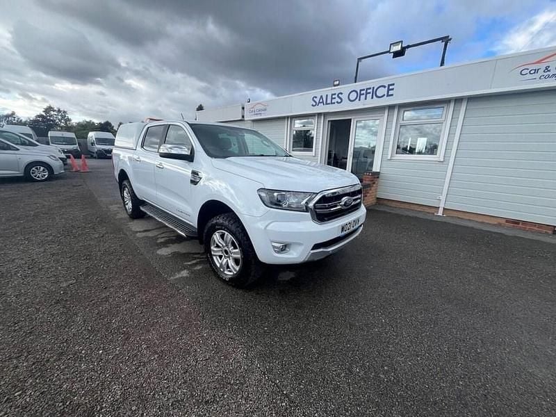 White Used 2021 Ford Ranger Limited Pickup | £13,450 (Super price) - Image 1/3