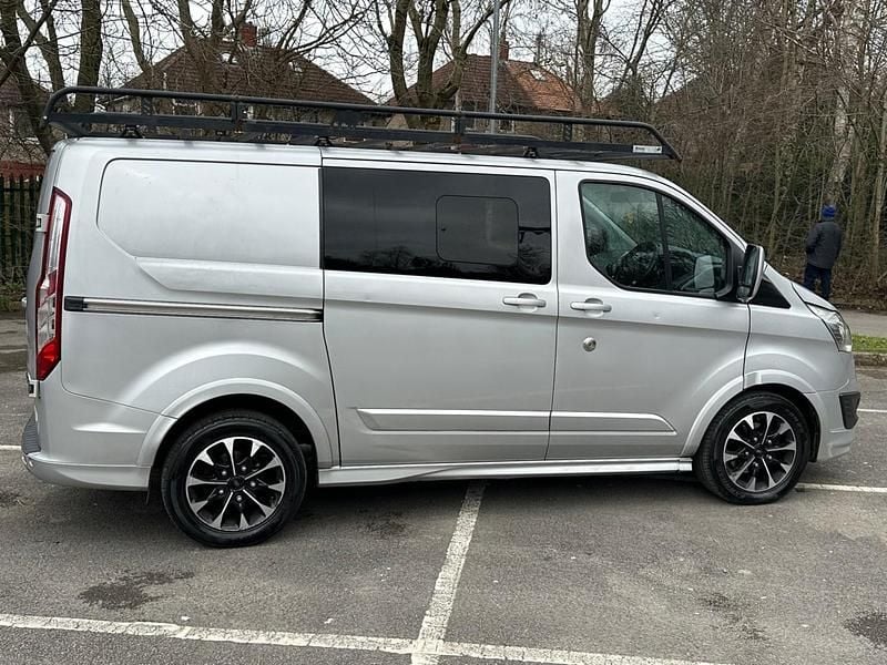 Used Ford Transit Custom Sport 170 HP (125 kW) 2018 Silver Van