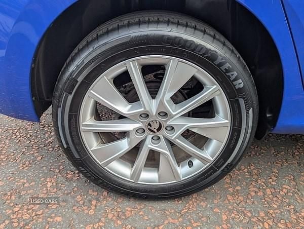 Used Skoda 110 R SE 2021 Blue Hatchback