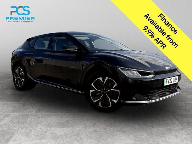 Black Used 2022 Kia EV6 Air SUV | £18,595 (Fair price) - Image 1/3