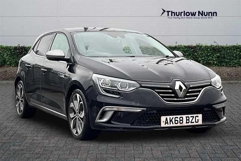 Black Used 2018 Renault Mégane GT Line GT-Line Hatchback | £7,229 (Fair price) - Image 1/1
