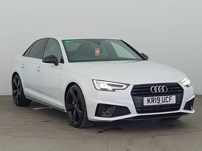 White Used 2019 Audi A4 Black Edition Sedan | £19,998 (Fair price) - Image 1/4