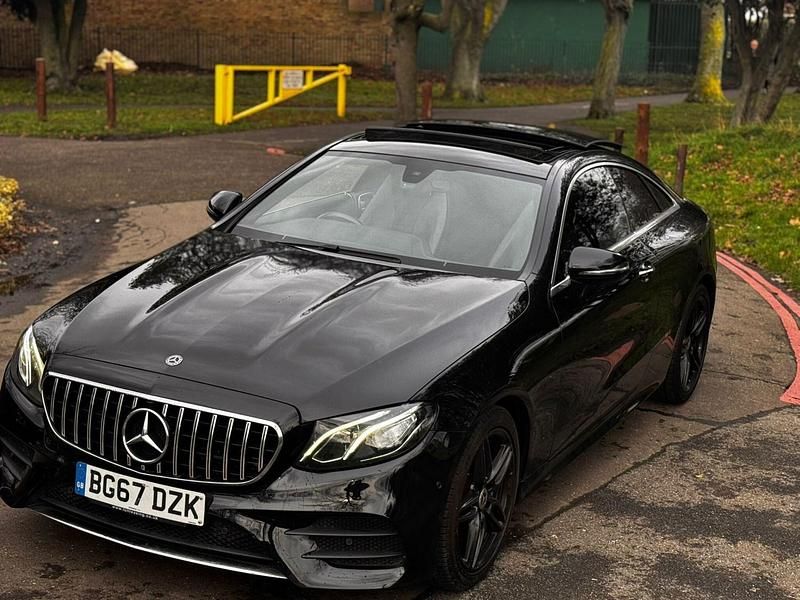 Used Mercedes E220 AMG Line Premium 2017 Black Coupe