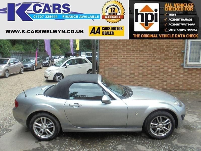 Silver Used 2010 Mazda MX5 Cabriolet | £4,995 (Super price) - Image 1/3