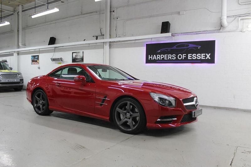 Used Mercedes SL350 306 HP (225 kW) 2013 Red Cabriolet