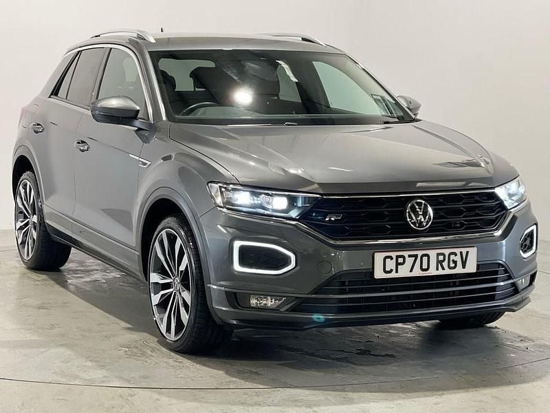 Grey Used 2020 VW T-Roc R-line SUV | £20,499 (Good price) - Image 1/4