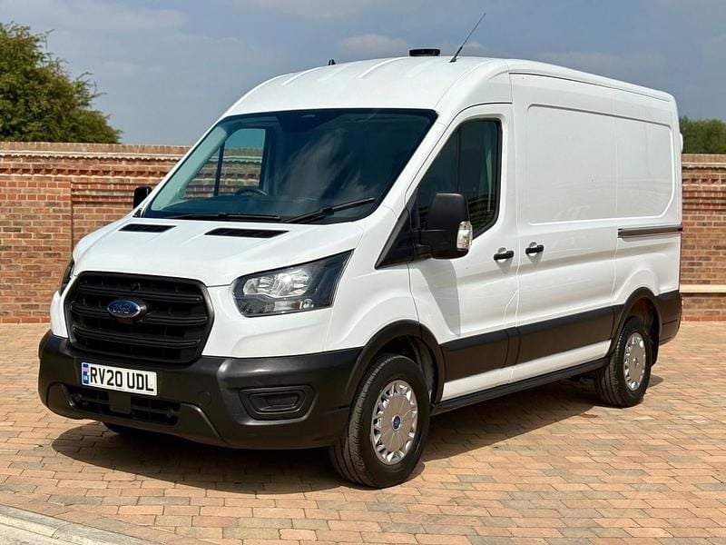 Used Ford Transit 170 HP (125 kW) 2020 White Cabriolet