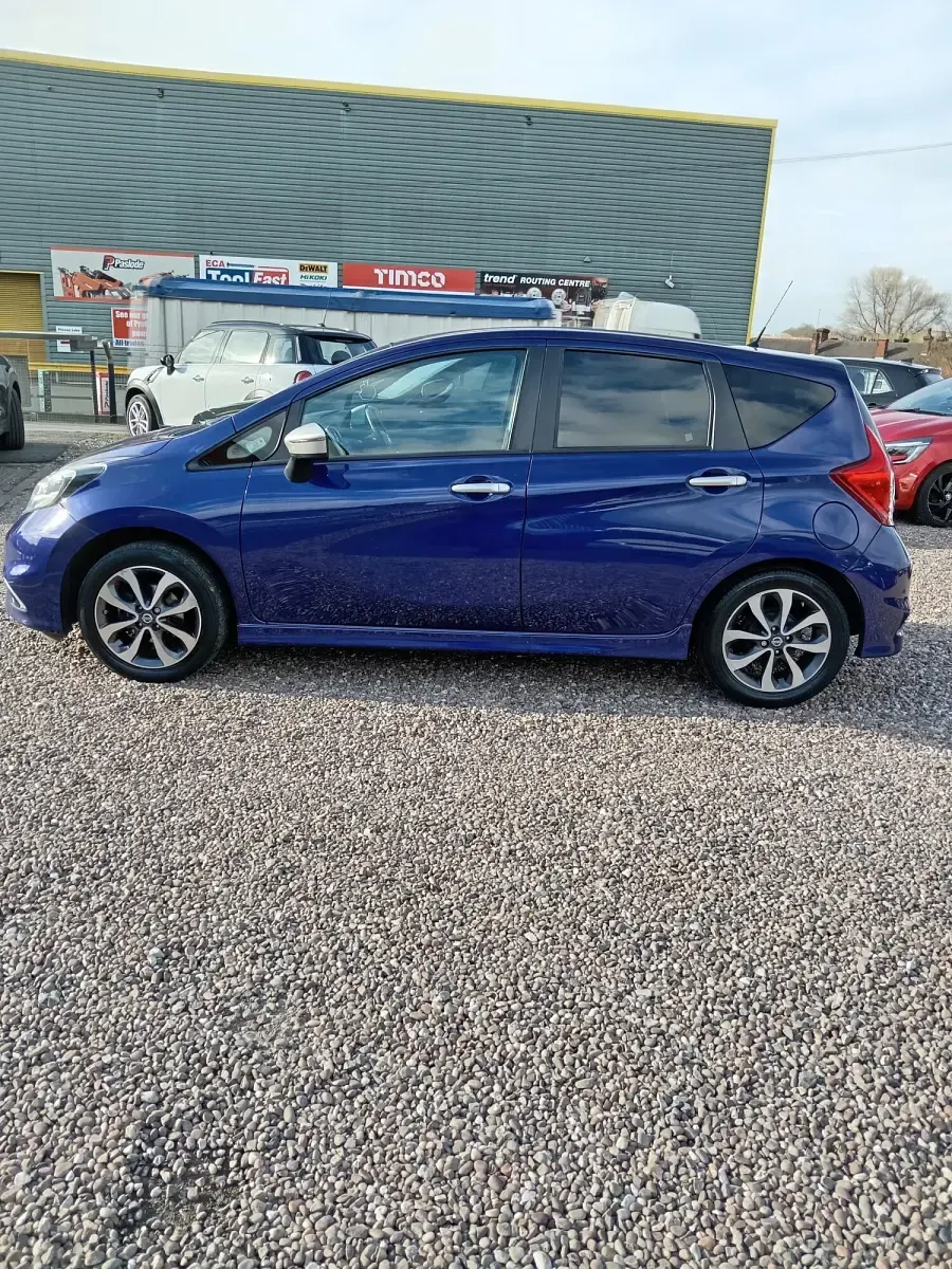 Used Nissan Note N-TEC 2015 Blue Hatchback