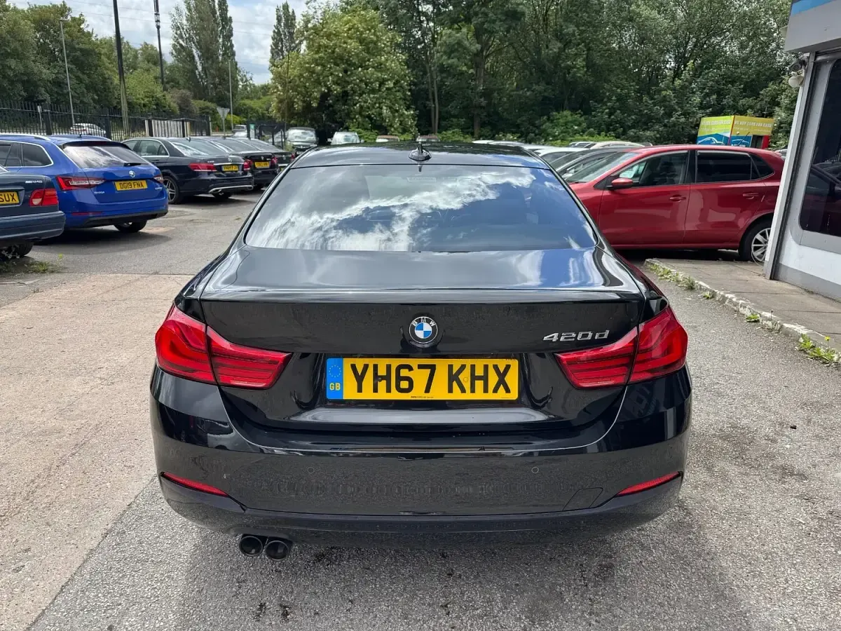 Used BMW 420 Coupé Sport Line 190 HP (139 kW) 2017 Black Coupe