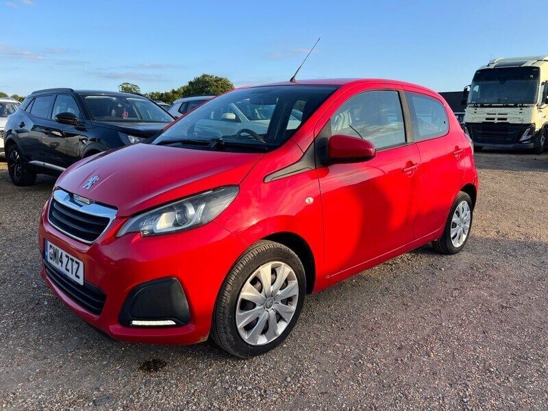 Red Used 2014 Peugeot 108 Active Hatchback | £1,650 - Image 1/4