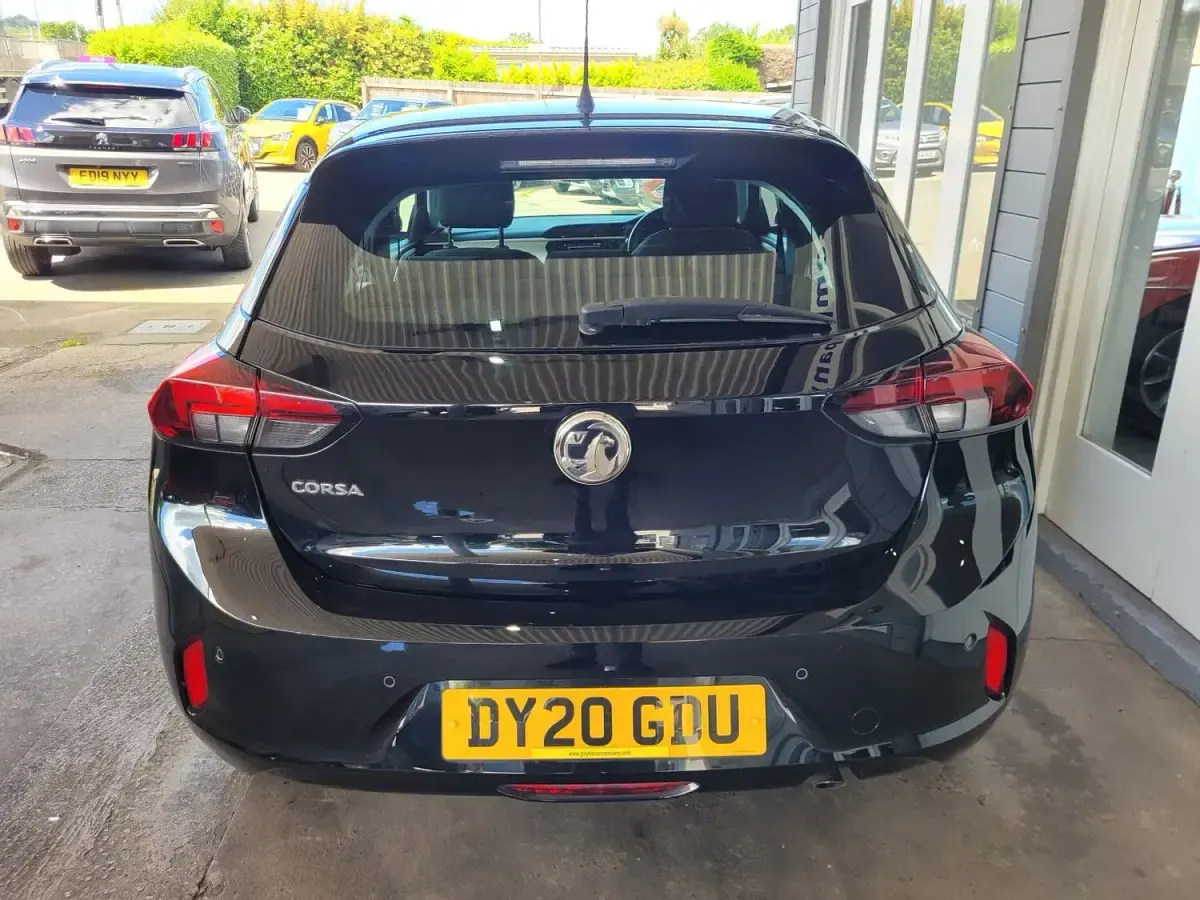 Used Vauxhall Corsa 100 HP (73 kW) 2020 Black Hatchback