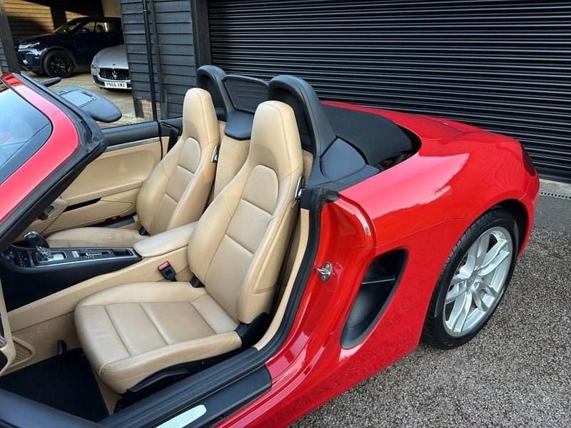 Used Porsche Boxster 315 HP (231 kW) 2014 Red Cabriolet