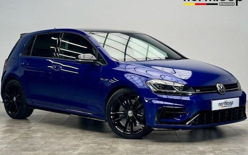 Usado VW Golf VII R 300 HP (220 kW) 2019 Azul Citadino