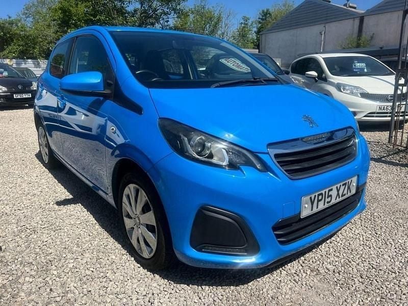 Blue Used 2015 Peugeot 108 Active Hatchback | £7,500 (A bit pricey) - Image 1/4