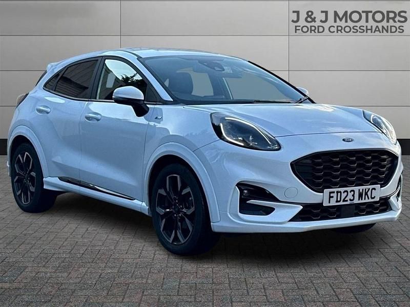 White Used 2023 Ford Puma ST-Line X Hatchback | £17,595 (A bit pricey) - Image 1/4
