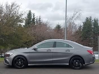 Used Mercedes CLA180 AMG line 122 HP (89 kW) 2018 Grey Sedan