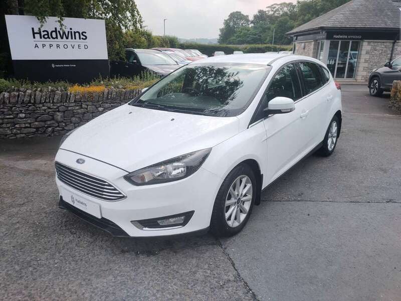 White Used 2016 Ford Focus Titanium Hatchback | £7,495 (Good price) - Image 1/4