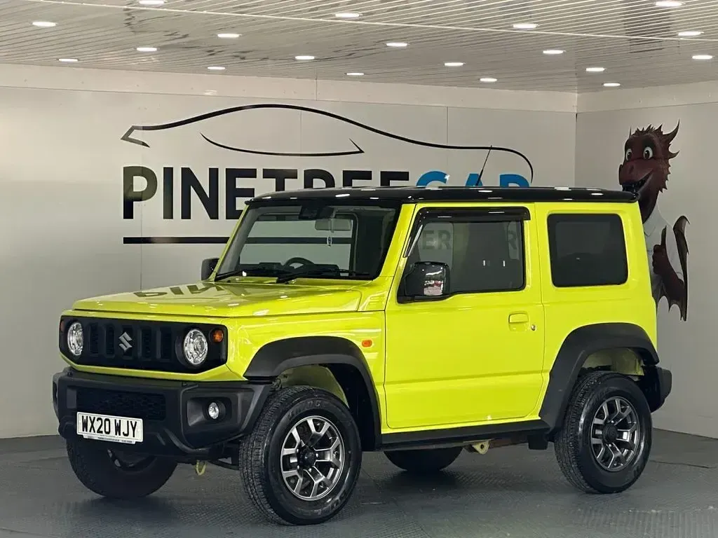 Używany Suzuki Jimny SZ5 102 KM (75 kW) 2020 Żółty SUV