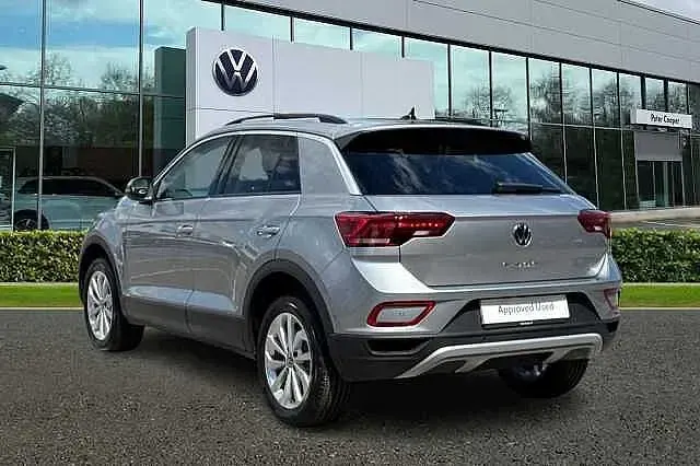 Used VW T-Roc Match 115 HP (84 kW) 2025 Silver SUV