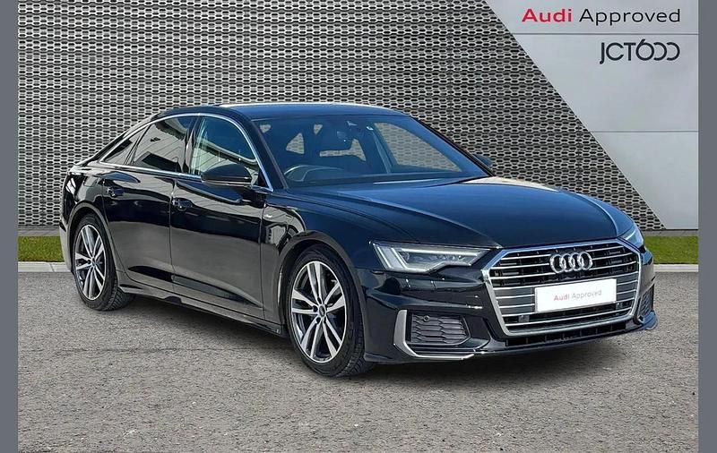 Used Audi A6 S-Line 200 HP (147 kW) 2021 Black Sedan