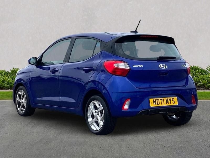Usado Hyundai i10 SE 67 HP (49 kW) 2021 Azul Citadino