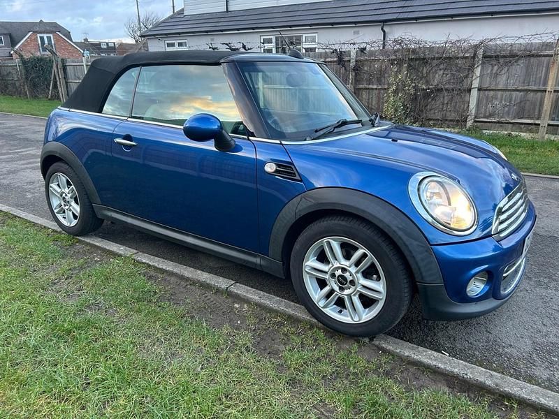 Used Mini Cooper Cabriolet 122 HP (89 kW) 2012 Blue Cabriolet
