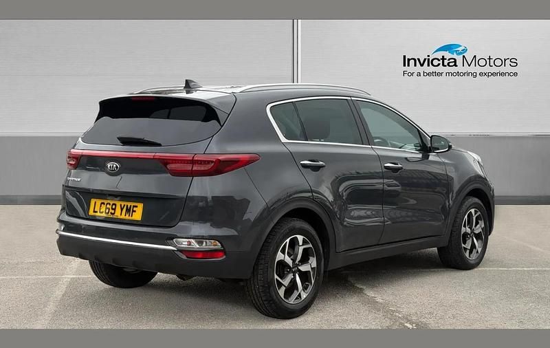 Used Kia Sportage 130 HP (95 kW) 2019 Grey SUV