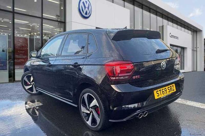 Used VW Polo GTI 200 HP (147 kW) 2019 Black Hatchback