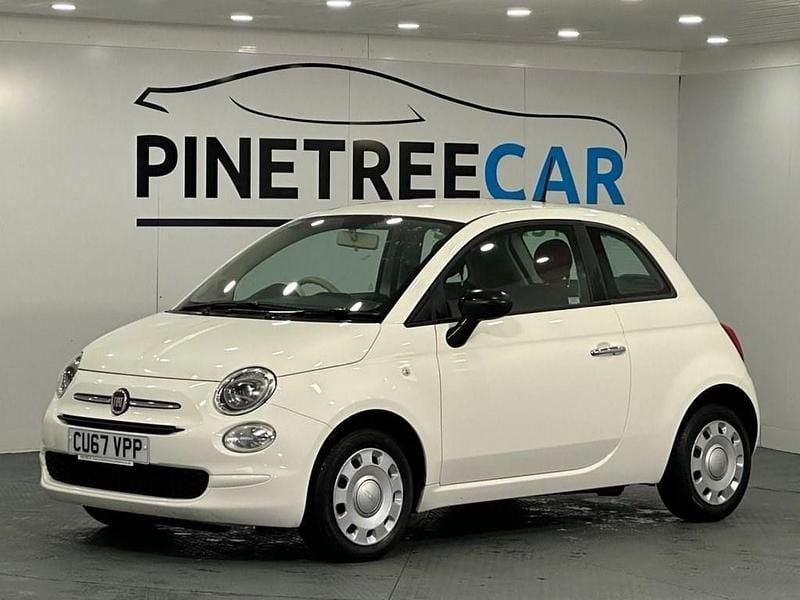 Used Fiat 500 Pop 69 HP (50 kW) 2018 White Hatchback
