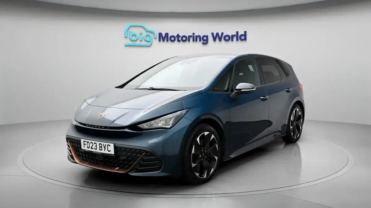 Used Cupra Born e-Boost 169 kW (230 HP) 2023 Blue Hatchback