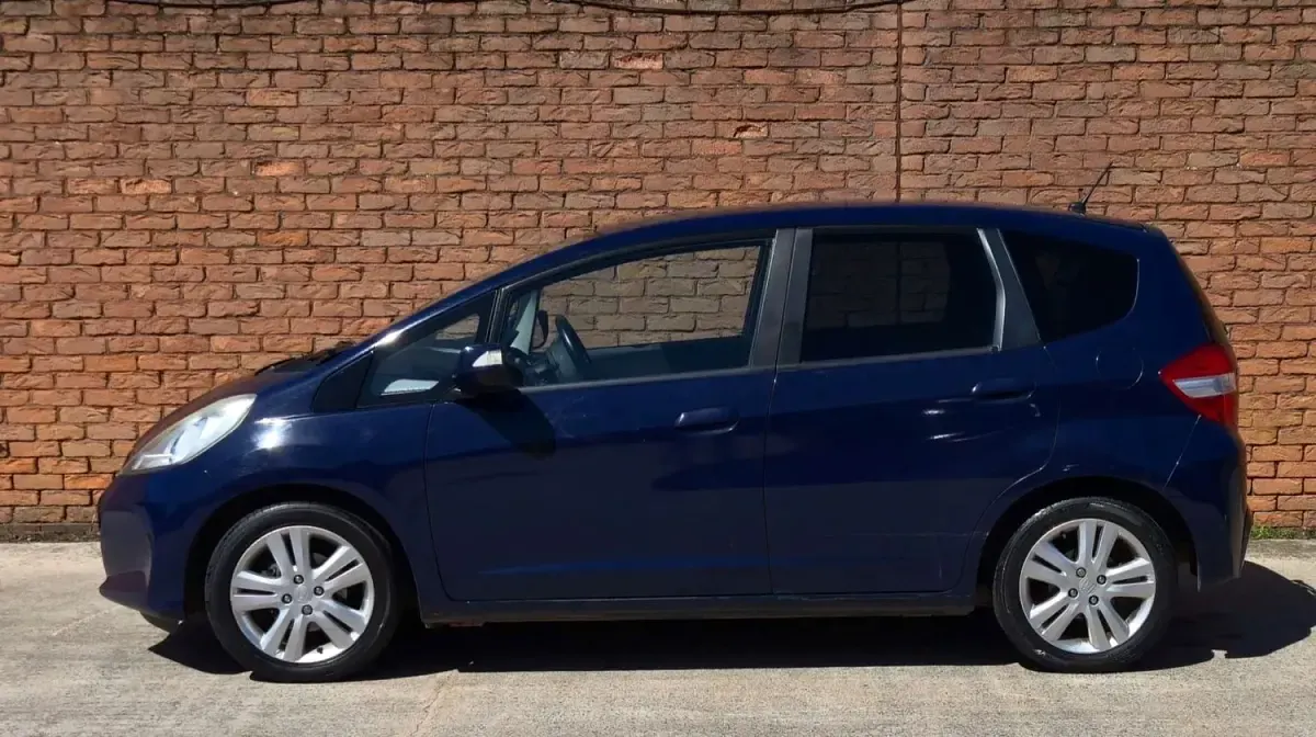 Begagnad Honda Jazz ES 2014 Blå Halvkombi