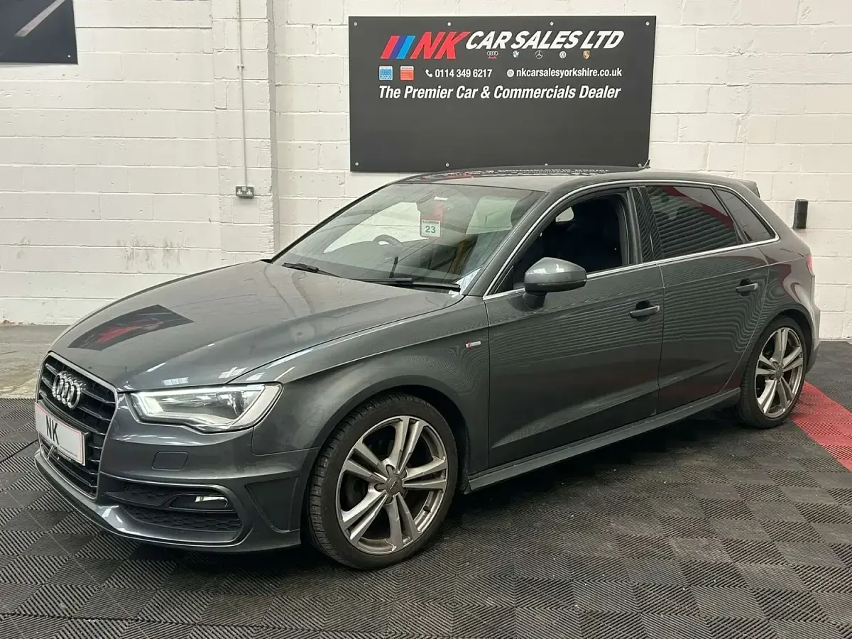 Used Audi A3 Sportback S-Line 184 HP (135 kW) 2016 Grey Hatchback