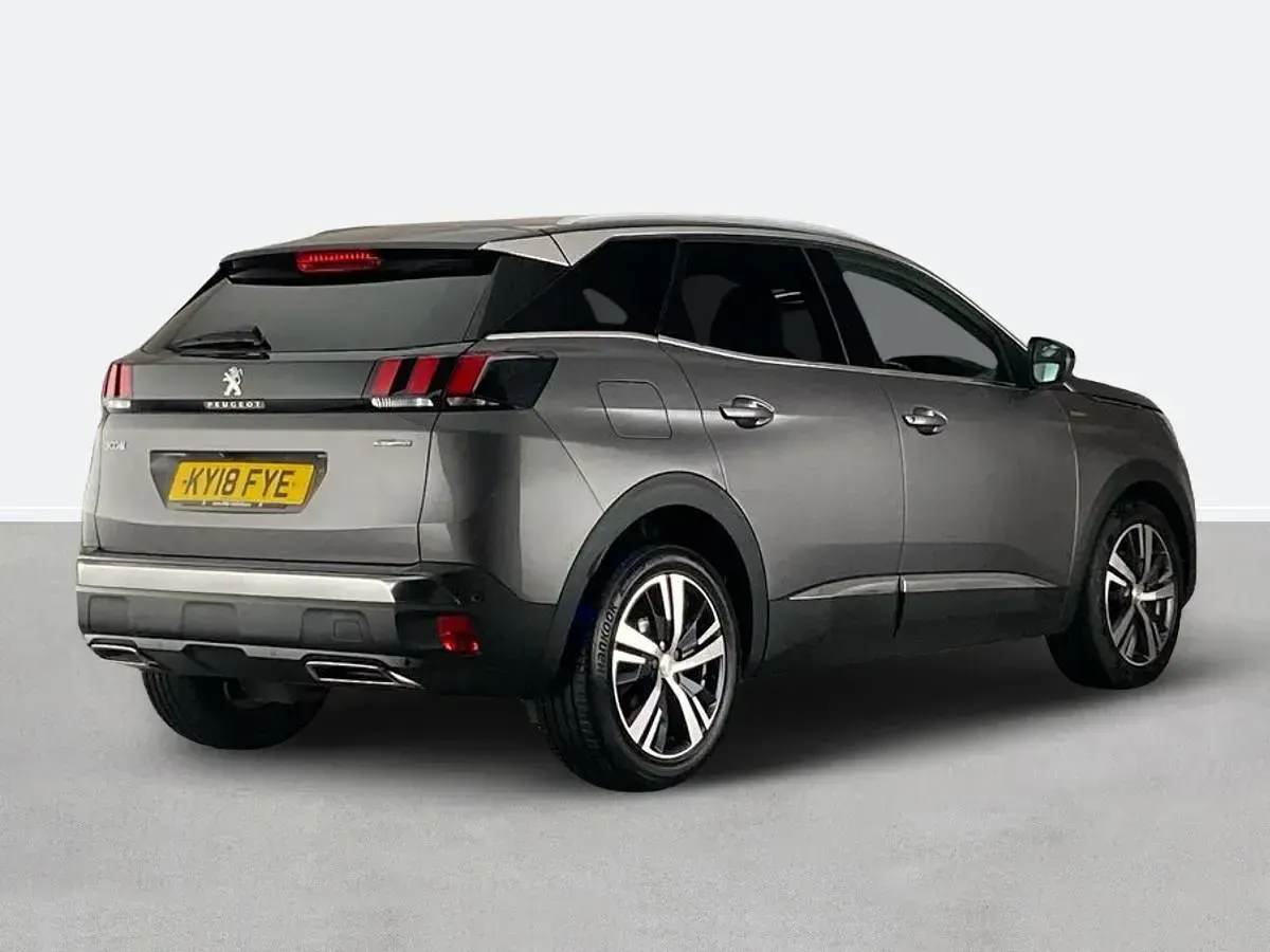 Used Peugeot 3008 GT-line 120 HP (88 kW) 2018 Grey SUV