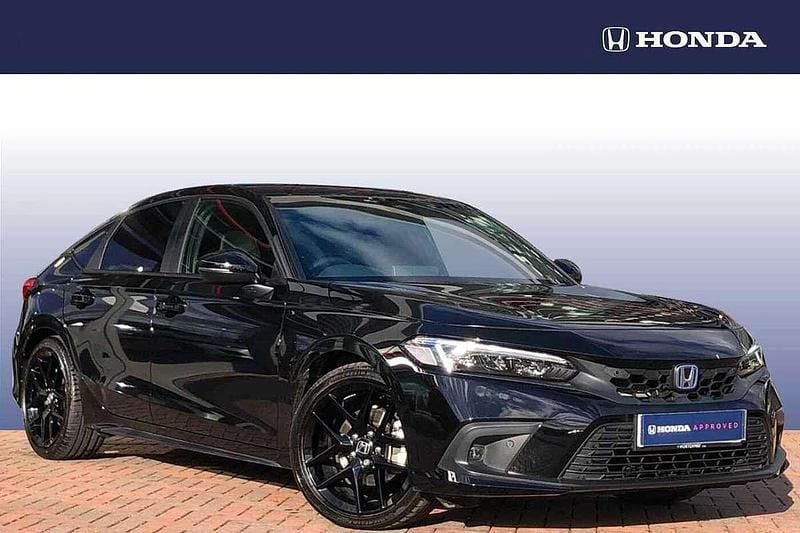 Black Used 2022 Honda Civic Hybrid Hatchback | £23,190 (Fair price) - Image 1/4