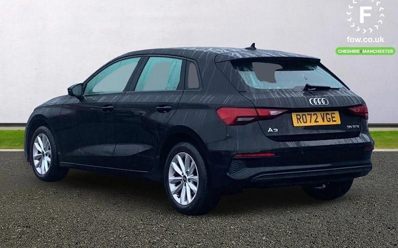 Used Audi A3 Sportback 150 HP (110 kW) 2022 Black Hatchback