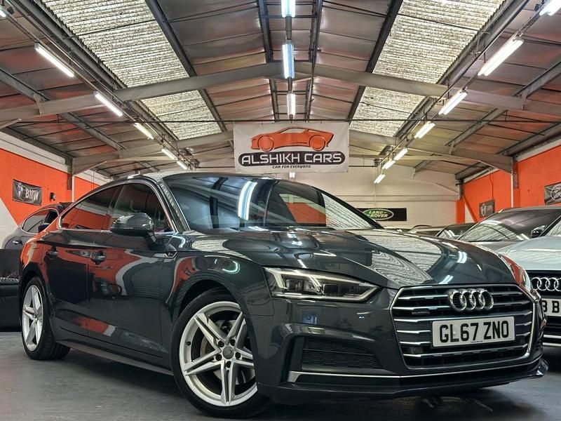 Grey Used 2017 Audi A5 Sportback S-Line Hatchback | £12,800 (Fair price) - Image 1/4