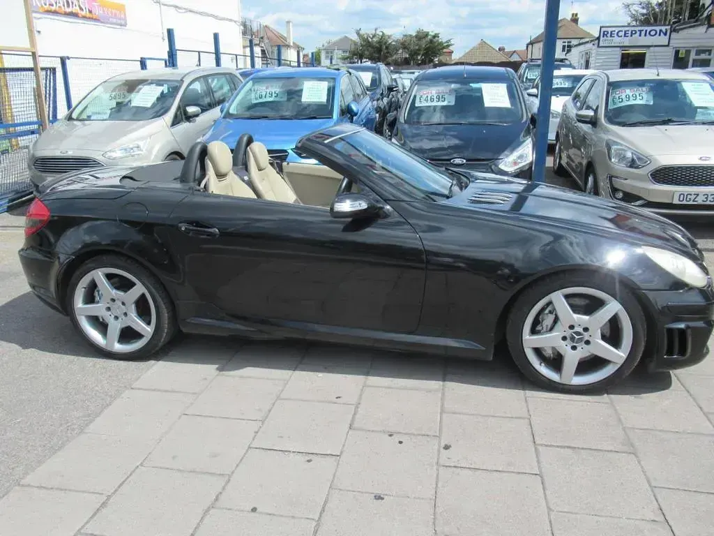 Used Mercedes SLK55 AMG AMG 2005 Black Cabriolet