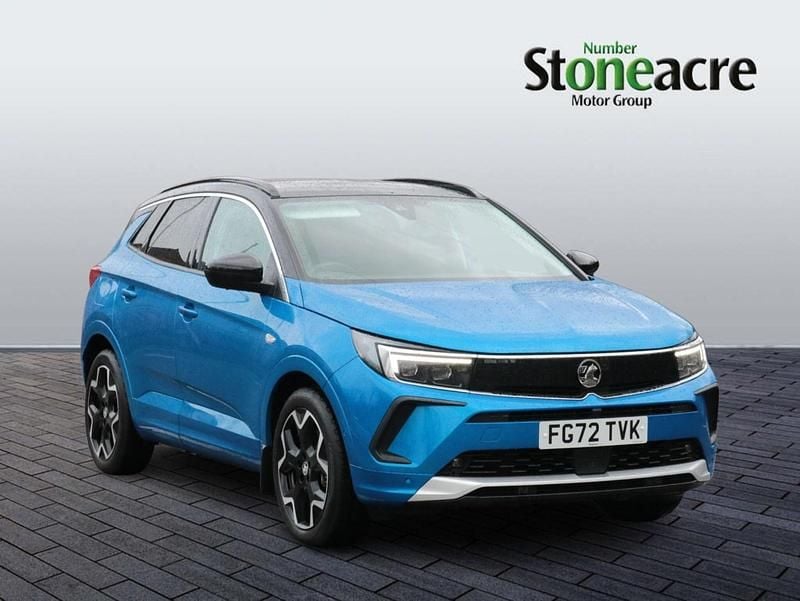 Used Vauxhall Grandland X Elite 225 HP (165 kW) 2022 Blue SUV