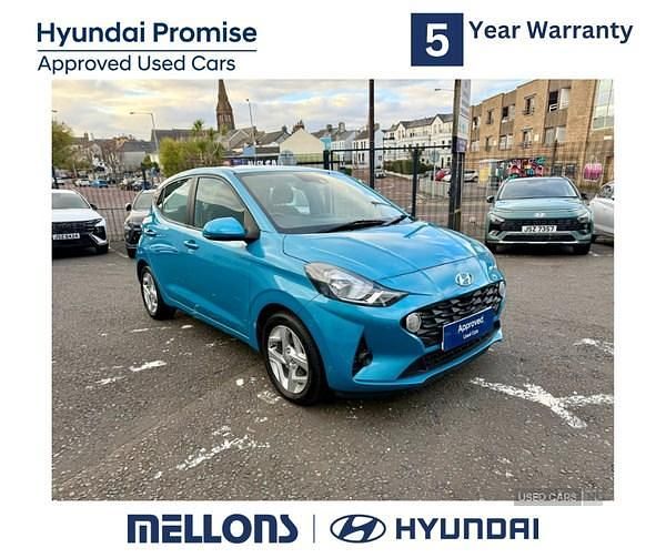 Used Hyundai i10 SE 67 HP (49 kW) 2023 Turquoise Hatchback