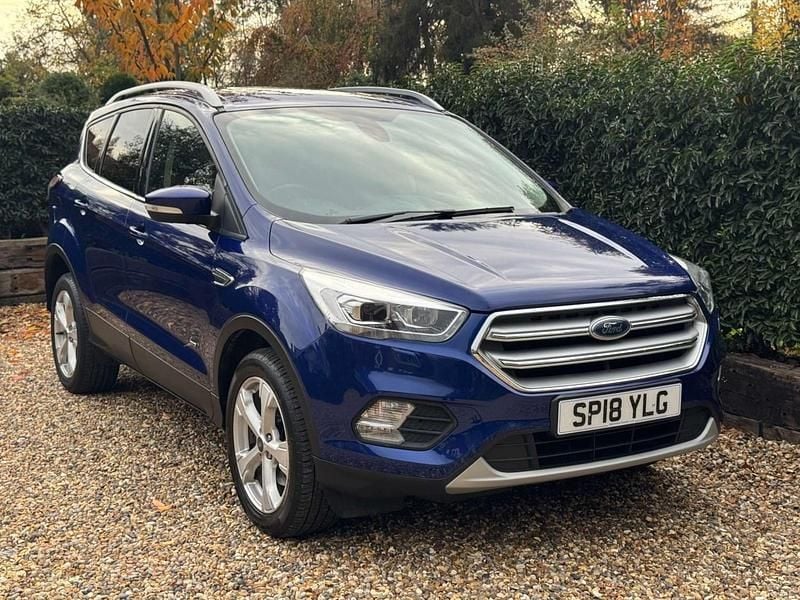 Blue Used 2018 Ford Kuga Titanium X SUV | £11,495 (Fair price) - Image 1/4