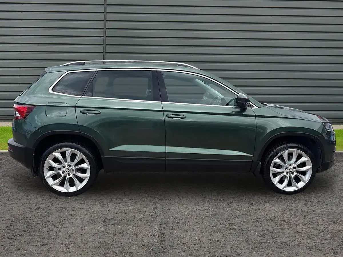 Used Skoda Karoq 150 HP (110 kW) 2018 Green SUV