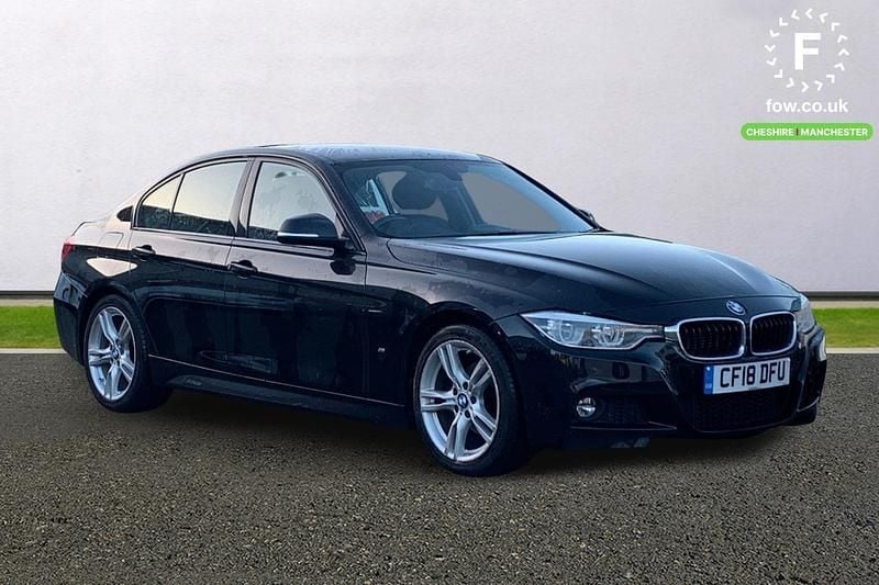 Black Used 2018 BMW 330e M Sport Sedan | £12,699 (Super price) - Image 1/3
