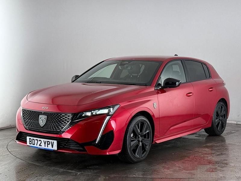 Used Peugeot 308 Premium 131 HP (96 kW) 2022 Red Hatchback